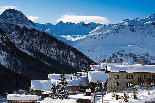 chalets in val disere