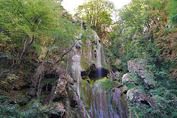 the waterfall just outside of Autoire