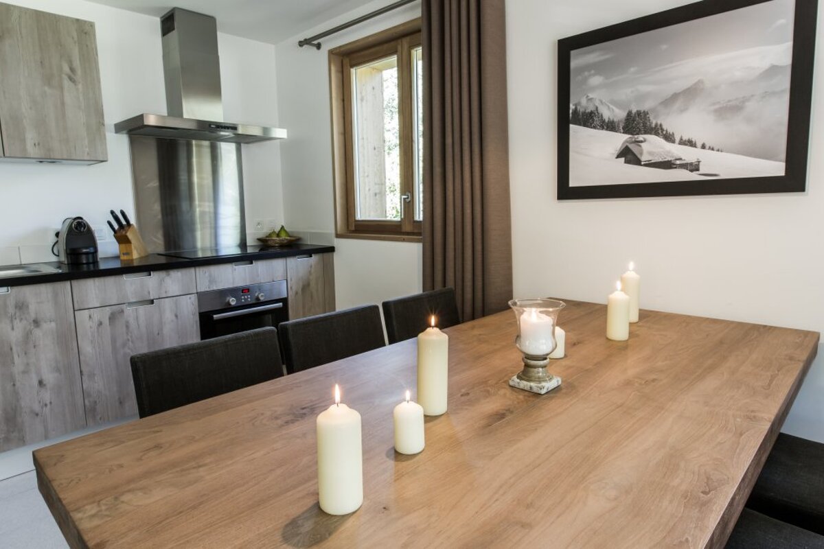 K2 Residence - 14 Apartment, Les Gets dining room
