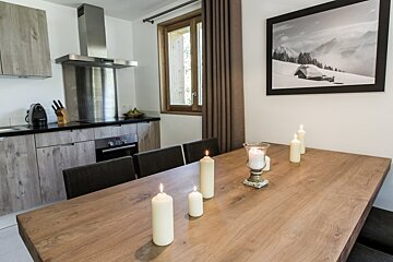 K2 Residence - 14 Apartment, Les Gets dining room