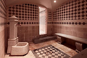 Trois Vallees Spa, Courchevel steam room