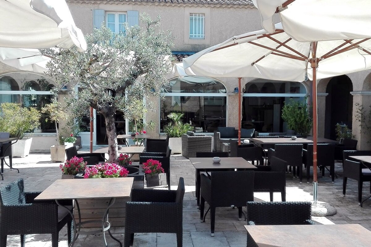 Hotel Fabian des Baux, Les Baux de Provence terrace