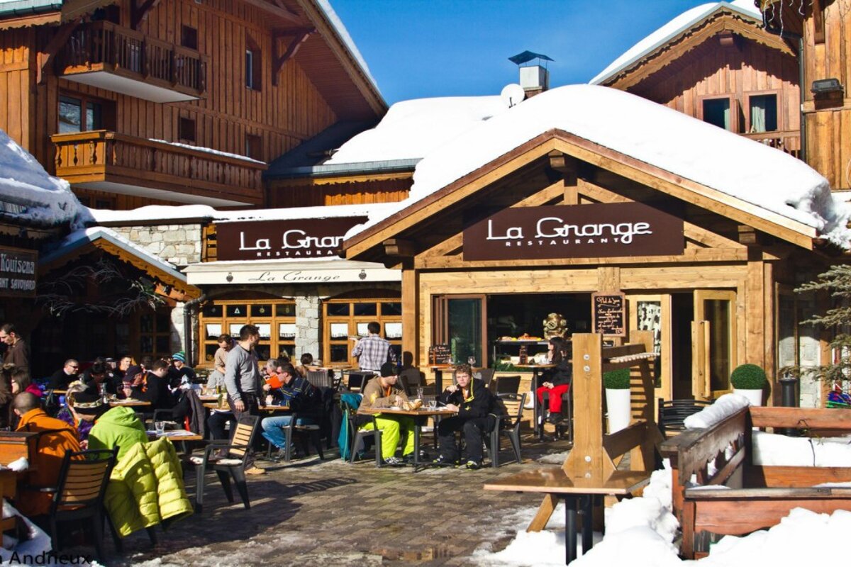 La Grange Restaurant, Meribel Centre exterior