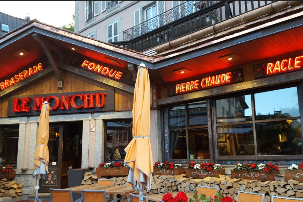 Le Monchu Restaurant, Chamonix Centre exterior