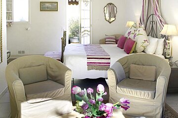 Le Pavillion de Pampelonne Hotel, Pampelonne double bedroom