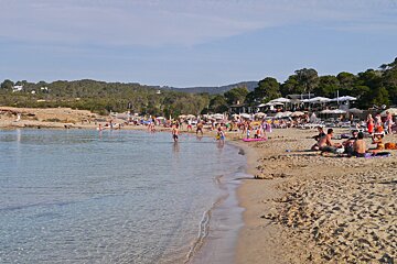 Cala Bassa beach ibiza