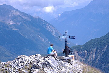 Chamonix hiking trail and picnic spot
