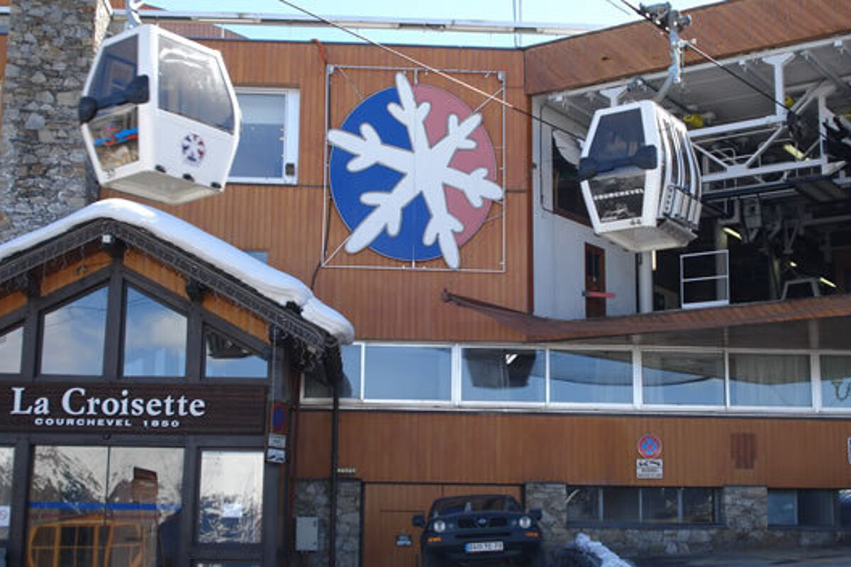 Lift System in Courchevel