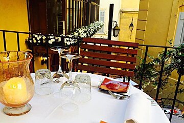 La Mirabelle Restaurant, Cannes restaurant terrasse
