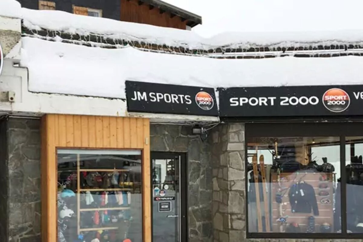 A ski/sports shop (