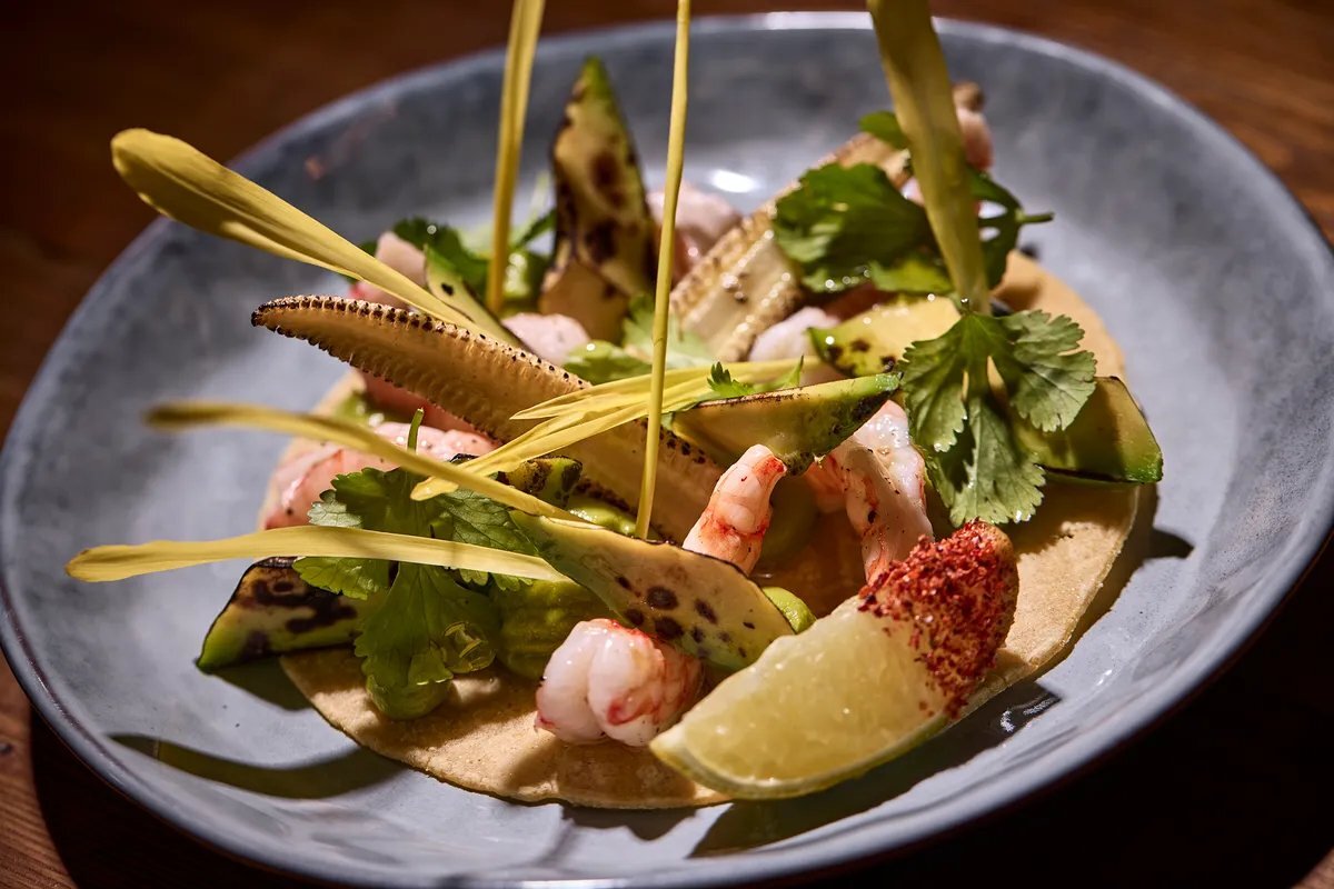 Dish at Canela, Palma