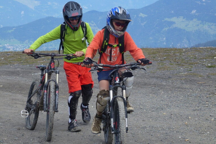 About Mountain Biking in Val Thorens  mountain biker