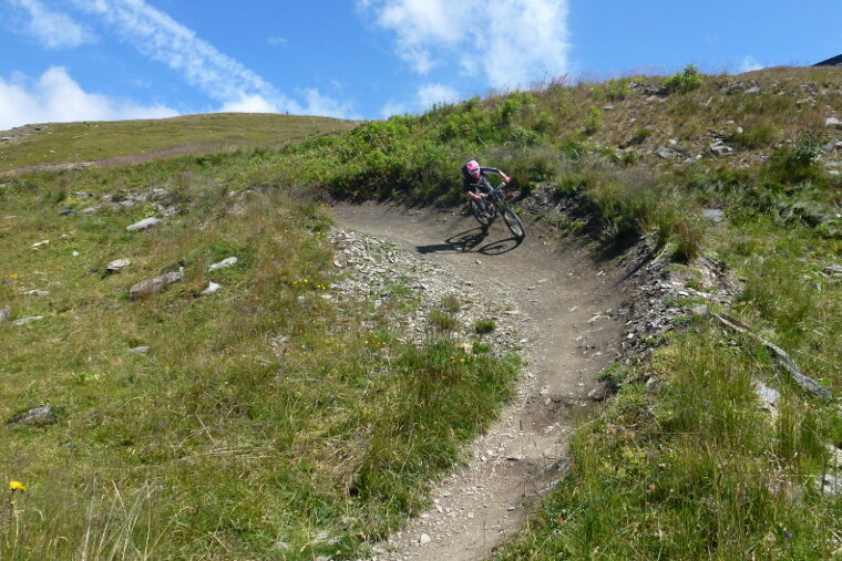 About Mountain Biking in Val Thorens  mountain biker