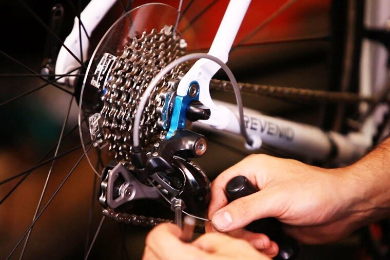 Bike repair on the road