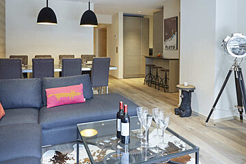 Cygnaski Apartment, Val d'Isere - Centre living-room