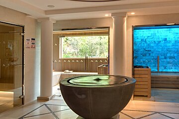 A bathroom with a sign that says ' a ' on it