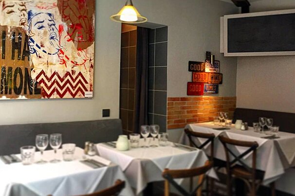 La Part Des Anges Restaurant, Saint Tropez interior
