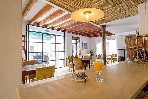 Interior at Forn Nou restaurant