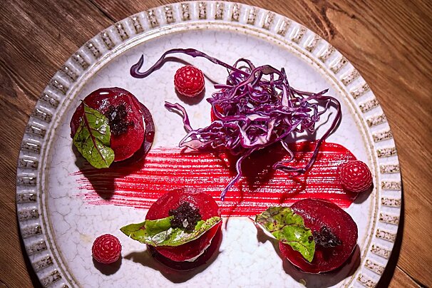 Dish at Canela, Palma