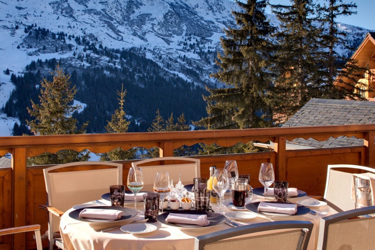 Allodis Mountain Restaurant, Meribel Rond Point / Altiport restaurant terrasse