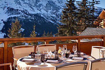 Allodis Mountain Restaurant, Meribel Rond Point / Altiport restaurant terrasse