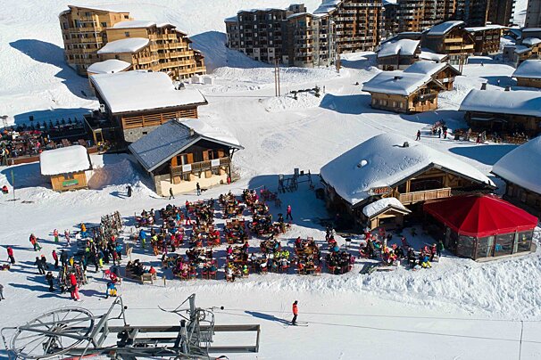 Le Yeti Restaurant, Avoriaz restaurant terrasse
