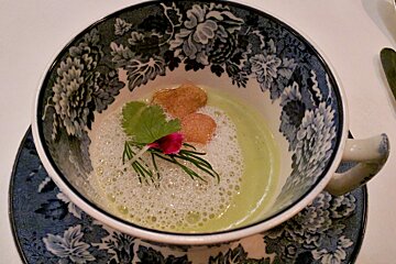 The amuse bouche - at Jan restaurant