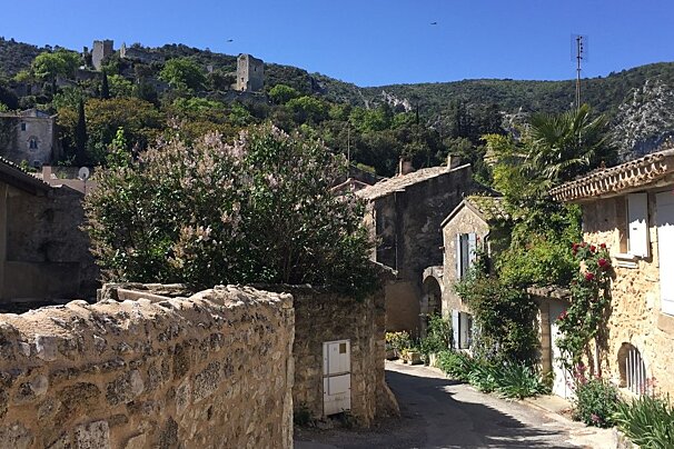 a medival village in provence