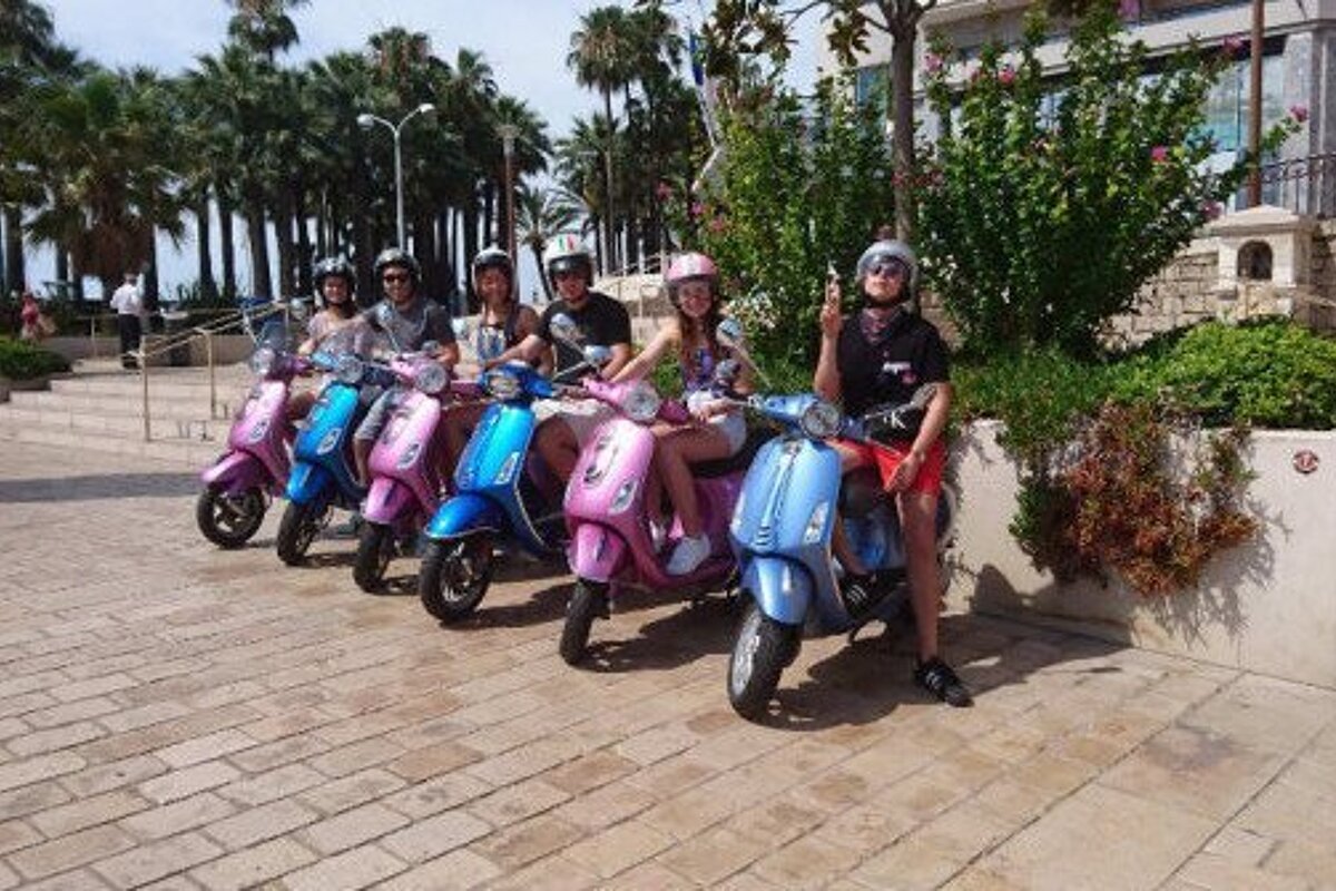 Taste of Cannes Vespa Tour, Cannes
