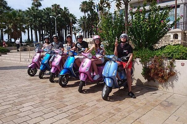 Taste of Cannes Vespa Tour, Cannes