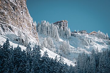 Snowy Avoriaz at the end of November 23