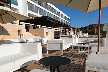 Cala Saona Hotel, Formentera terrace