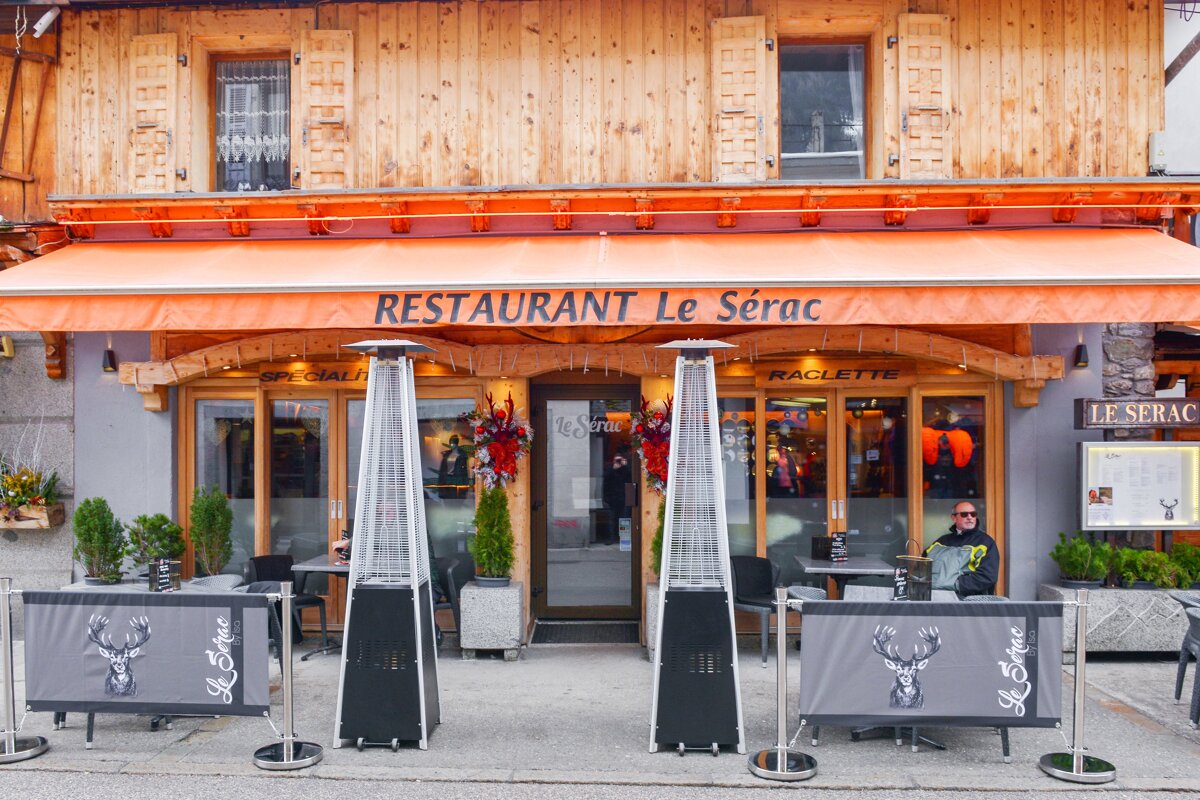Le Serac Restaurant, Chamonix - Centre exterior
