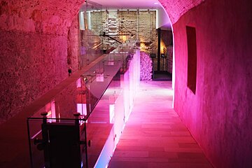 Interior of Madina Yabisa Interpretation Centre, Ibiza Town
