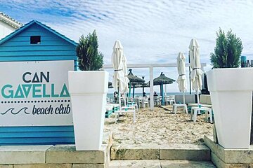 Can Gavella Beach Club, Playa de Muro terrace