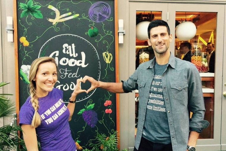 Djokovic serves up vegan treats in Monaco