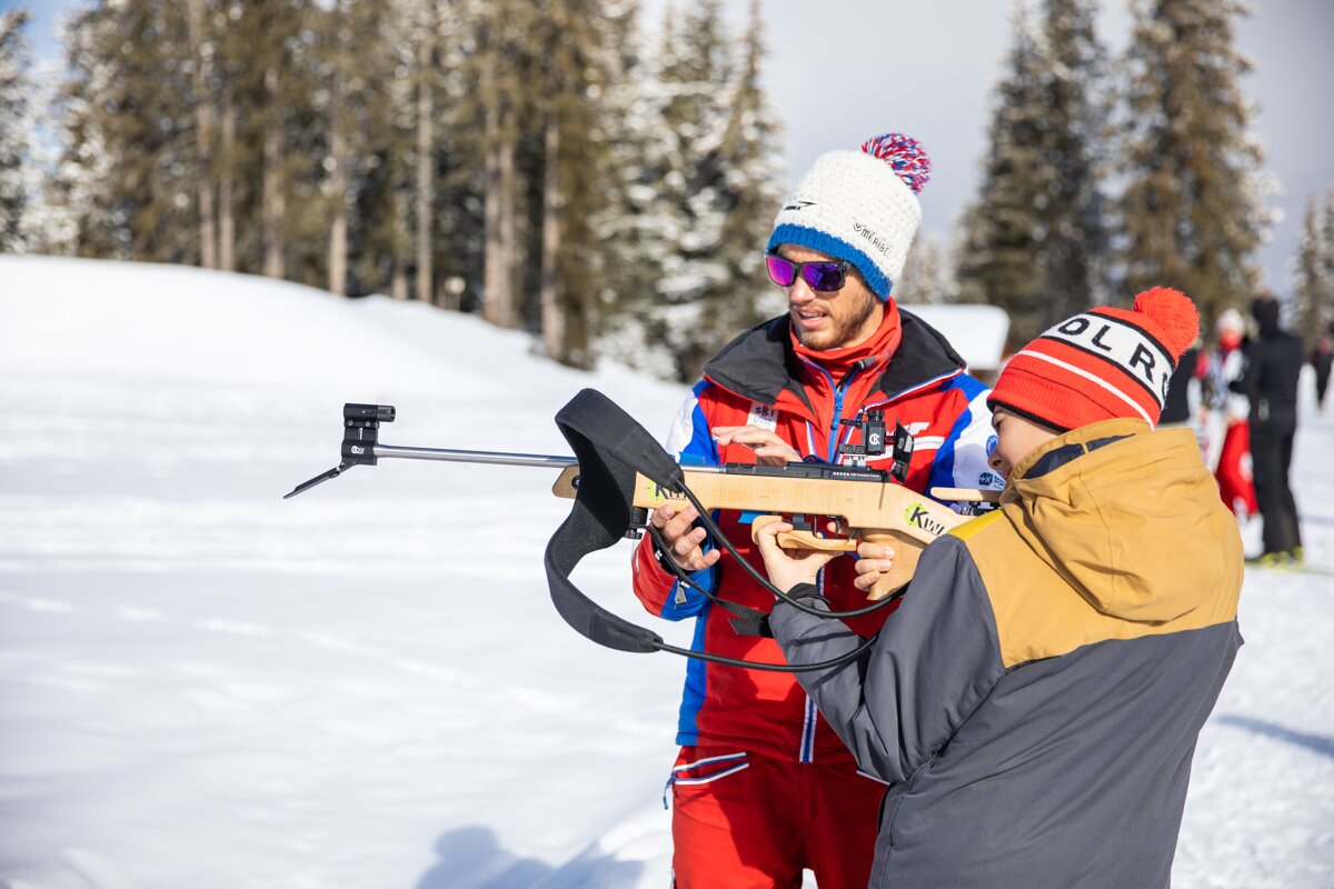 ESF Introduction to Biathlon, Meribel