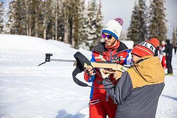 ESF Introduction to Biathlon, Meribel