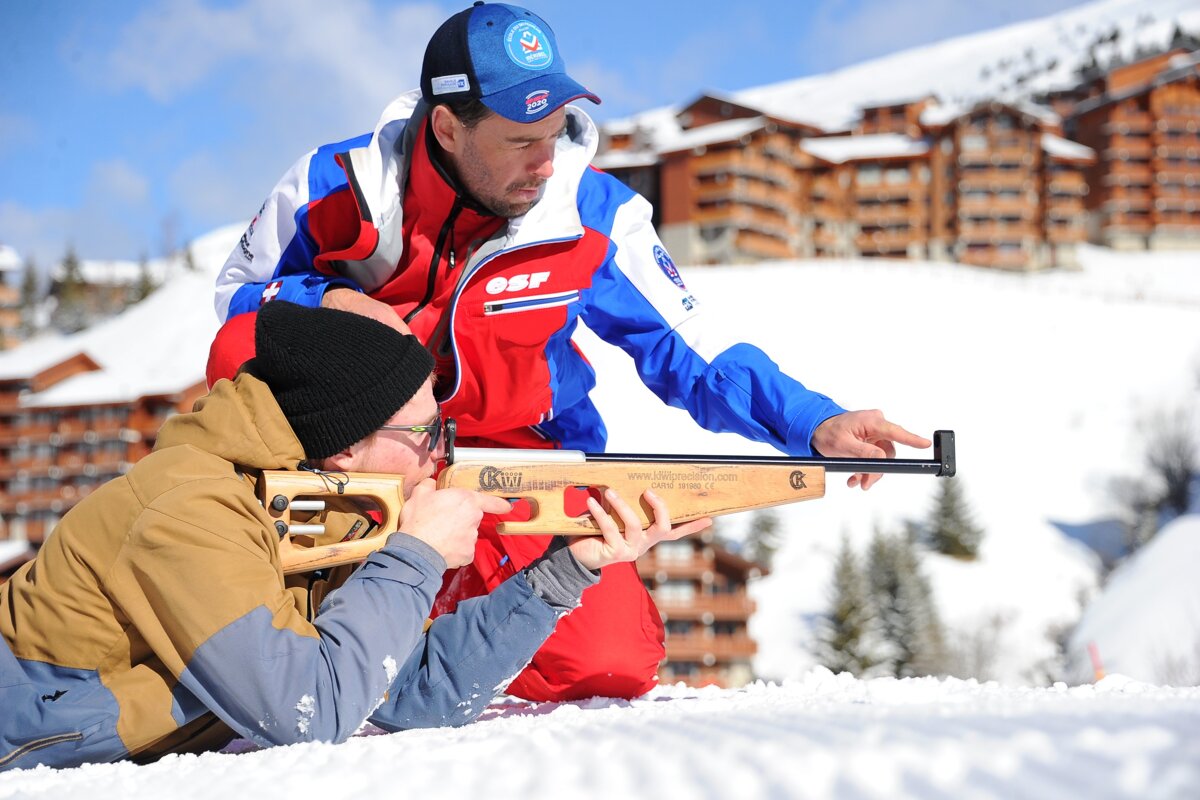 ESF Introduction to Biathlon, Meribel