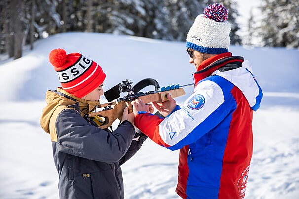 ESF Introduction to Biathlon, Meribel