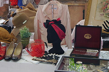 image of a stall at a market