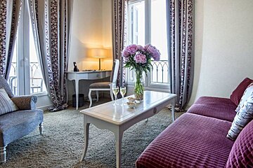 a picture of a hotel suite at La Perouse Hotel, Nice