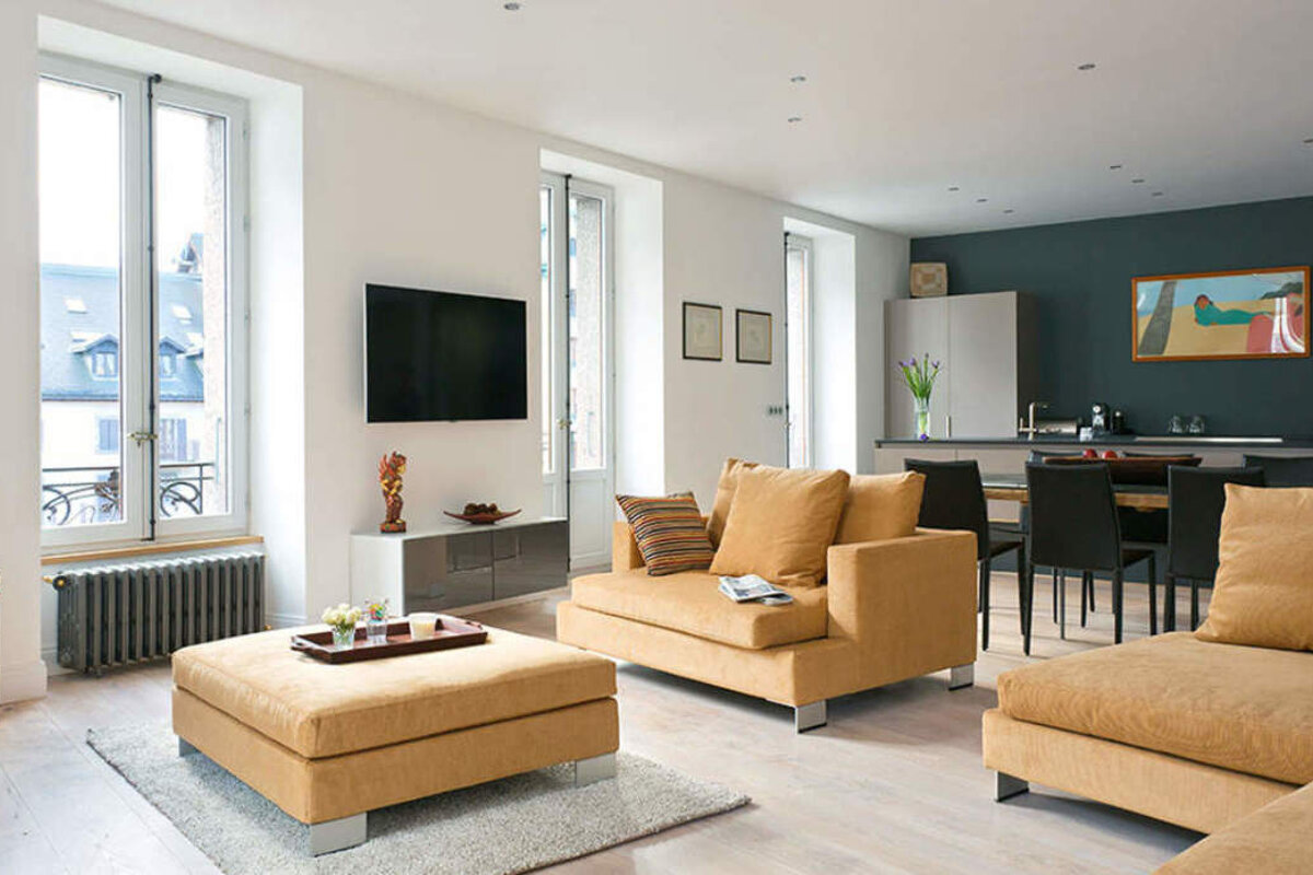 Le Metropole Apartment, Chamonix Main Town living-room