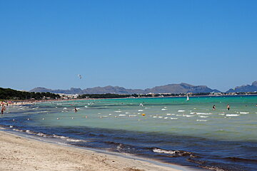 a beach in the north of mallorca