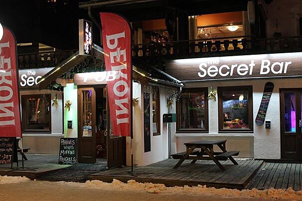 The Secret Bar, Les Deux Alpes exterior