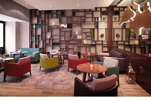 Yo'Mo Lounge Restaurant, Cannes interior