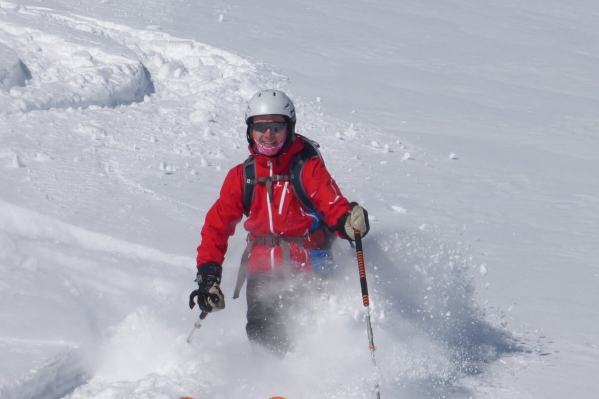 Cold, cloudy but brilliant skiing in Val d'Isere