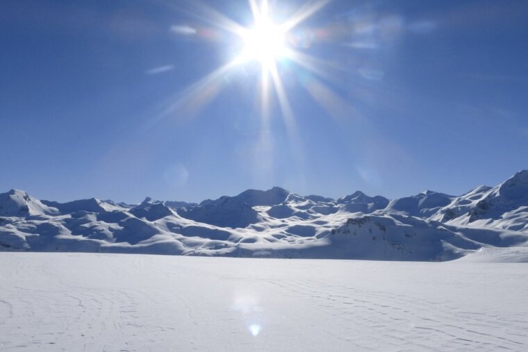 Cold, cloudy but brilliant skiing in Val d'Isere