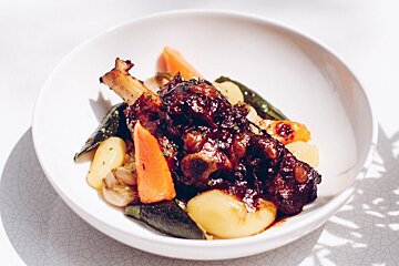 Crillon le Brave Luxury Hotel, Crillon le Brave style of cuisine