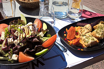 L'M Brasserie & Terrace Restaurant, Chamonix Centre style of cuisine